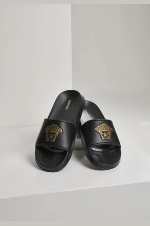 Urban classics Sace Head Slides blk/gold