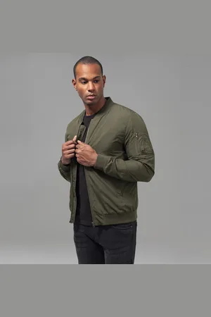 Urban classics Light Bomber Jacket darkolive