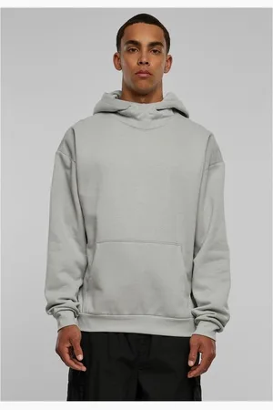 Urban classics High Neck Hoody lightasphalt