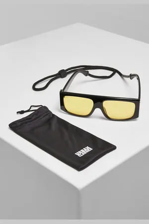 Urban classics Sunglasses Raja with Strap black/yellow