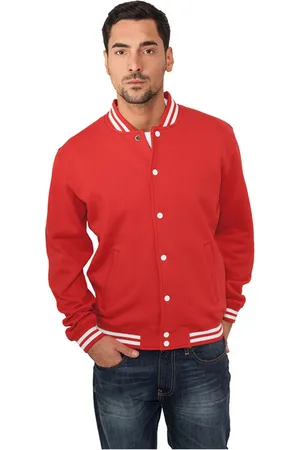 Urban classics College Sweatjacket red