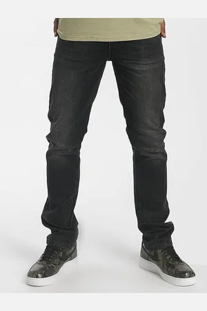 Rocawear / Straight Fit Jeans Relax Fit in black