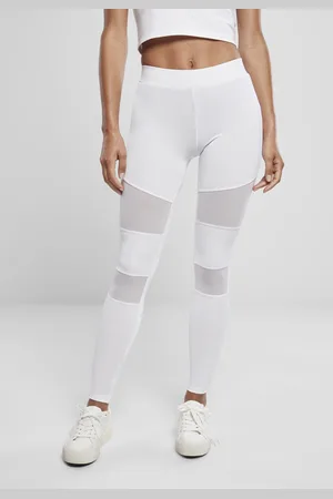 Urban classics Ladies Tech Mesh Leggings white