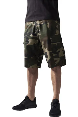 Urban classics Camouflage Cargo Shorts wood