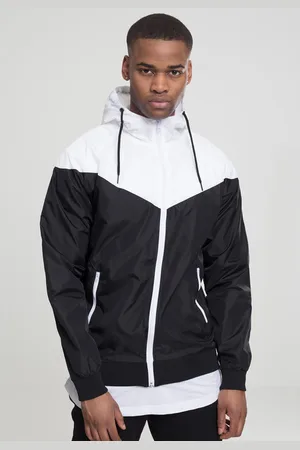 Urban classics Arrow Windrunner blk/wht