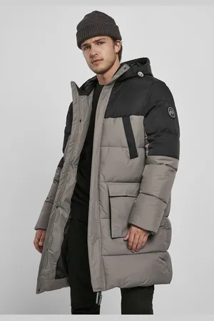 Urban classics Puffer Parka asphalt/black