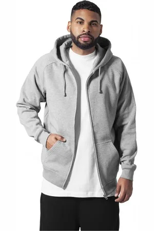 Urban classics Zip Hoody grey