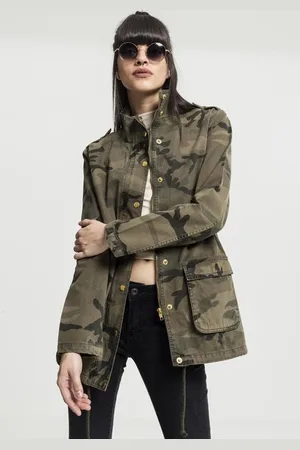 Urban classics Ladies Cotton Parka wood
