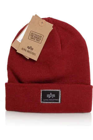 Alpha Industries X-Fit Burgundy Beanie