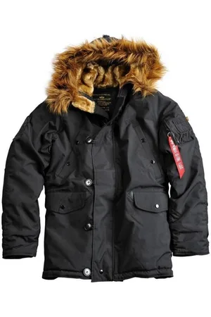 Alpha Industries Parka Zimná bunda Explorer Parka Jacket Black