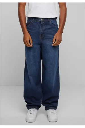 Urban classics Heavy Ounce Baggy Fit Jeans new dark blue washed