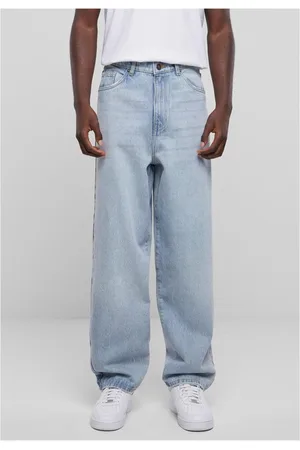 Urban classics Heavy Ounce Baggy Fit Jeans new light blue washed