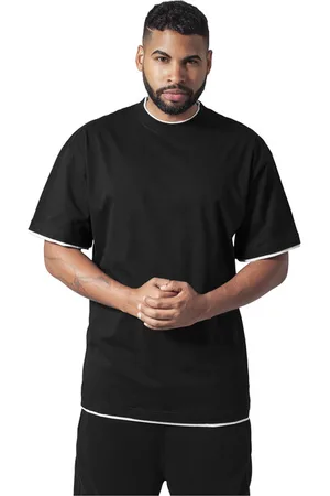 Urban classics Contrast Tall Tee blk/wht