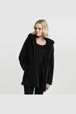 Urban classics Ladies Sherpa Jacket black