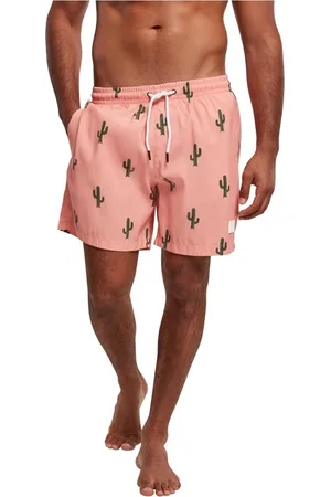 Urban classics Pattern Swim Shorts cactus aop