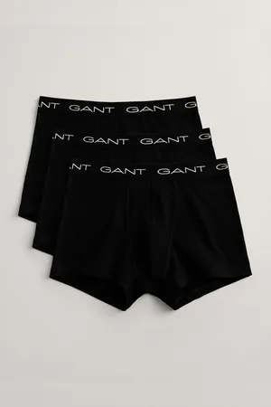 GANT SPODNÍ PRÁDLO TRUNK 3-PACK BLACK