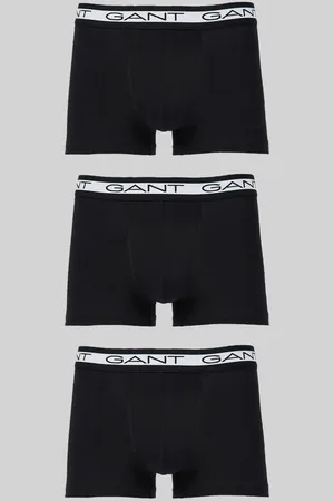 GANT SPODNÍ PRÁDLO BASIC TRUNK 3-PACK BLACK