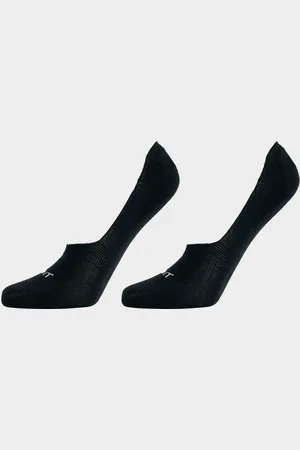 GANT PONOŽKY INVISIBLE SOCKS 2-PACK BLACK