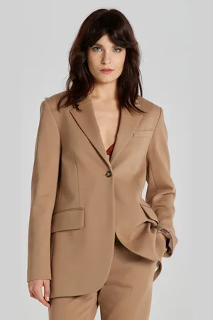 GANT BLEJZR REG JERSEY BLAZER DARK KHAKI