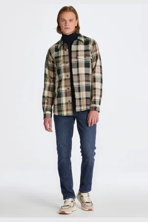 GANT DŽÍNY REGULAR JEANS DARK BLUE WORN IN