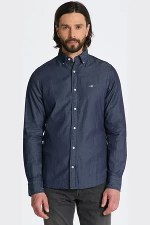 GANT KOŠILE SLIM INDIGO BD DARK INDIGO