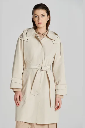 GANT KABÁT WIND CAR COAT SOFT OAT