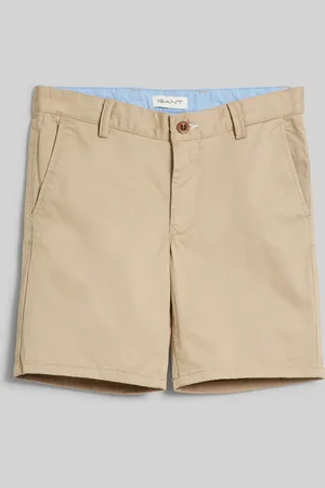 GANT ŠORTKY REGULAR CHINO SHORTS DARK KHAKI