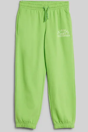 GANT TEPLÁKY ORIGINAL SPORTSWEAR SWEATPANTS SLIME GREEN