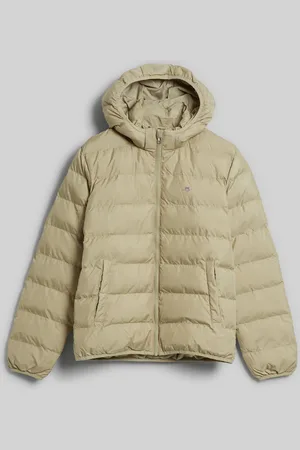GANT BUNDA LIGHT PADDED SHIELD JACKET BEIGE GREEN