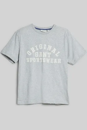 GANT TRIČKO ORIGINAL SPORTSWEAR T-SHIRT LIGHT GREY MELANGE