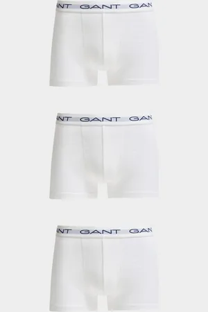 GANT SPODNÍ PRÁDLO TRUNK 3-PACK WHITE