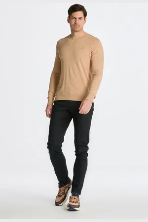 GANT KALHOTY SLIM SPORTS CHINOS BLACK