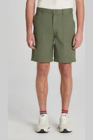 GANT ŠORTKY REG COT/LINEN SURPLUS SHORT FOUR LEAF CLOVER