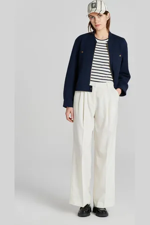 GANT SAKO SHORT BLAZER JACKET EVENING BLUE