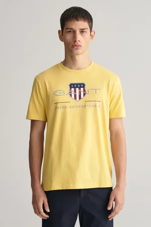 GANT TRIČKO REG ARCHIVE SHIELD SS T-SHIRT DUSTY YELLOW