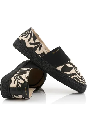 GANT ESPADRILKY RAFFIAVILLE DRY SAND/BLACK