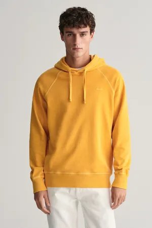 GANT MIKINA SUNFADED HOODIE MEDAL YELLOW