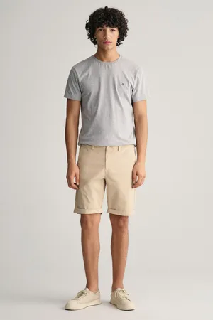 GANT ŠORTKY REG SUNFADED SHORTS CREAM
