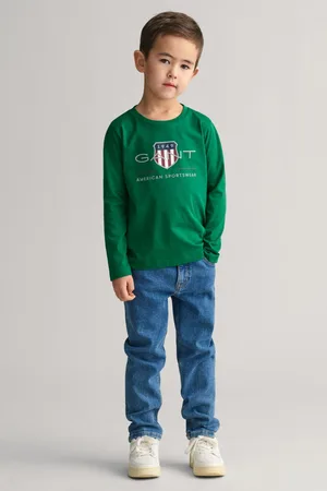 GANT DŽÍNY SLIM JEANS MID BLUE