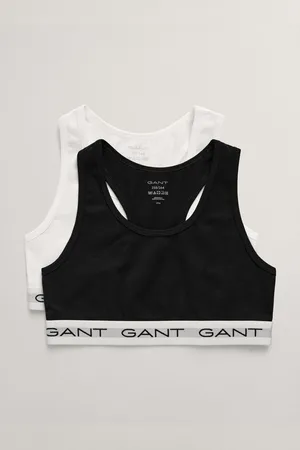 GANT SPODNÍ PRÁDLO TOP 2-PACK BLACK / WHITE