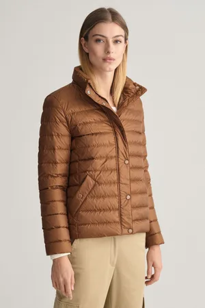 GANT BUNDA LIGHT DOWN JACKET CACAO