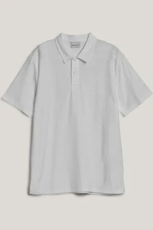 GANT POLOKOŠILE TEXTURED POLO EGGSHELL