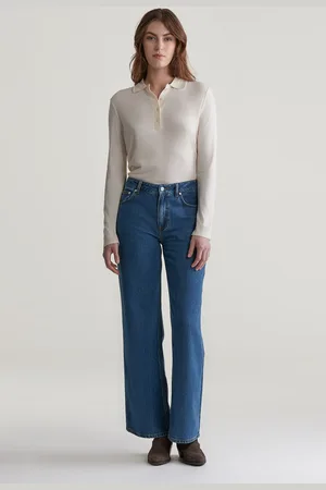 GANT DŽÍNY REL STRAIGHT JEANS INDIGO