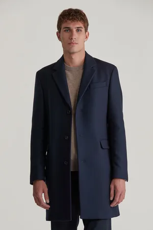 GANT KABÁT CLASSIC WOOL COAT EBONY BLACK
