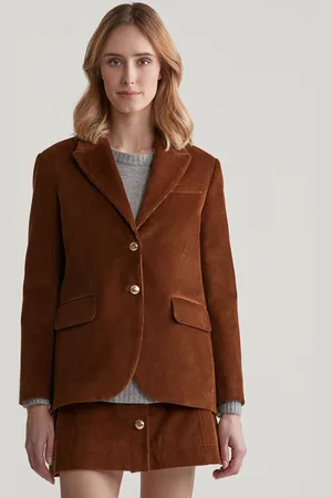 GANT SAKO REG CORD BLAZER CACAO