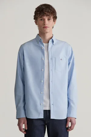 GANT KOŠILE REG OXFORD SHIRT LIGHT BLUE