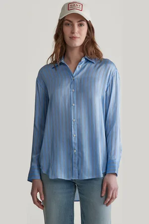 GANT KOŠILE REL STRIPE FLUID SHIRT CLEAR SKY