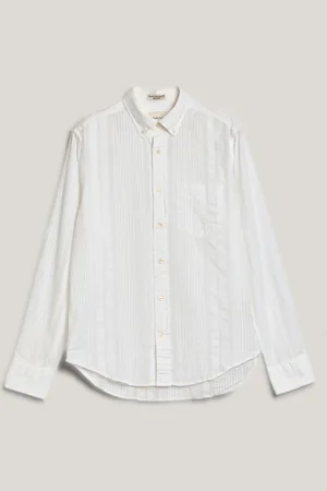 GANT KOŠILE REG SEERSUCKER STRIPE SHIRT WHITE