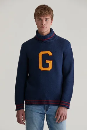 GANT ROLÁK SEASONAL G TURTLENECK EVENING BLUE