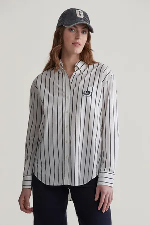 GANT KOŠILE REL SMALL GRAPHIC SHIRT CLASSIC BLUE